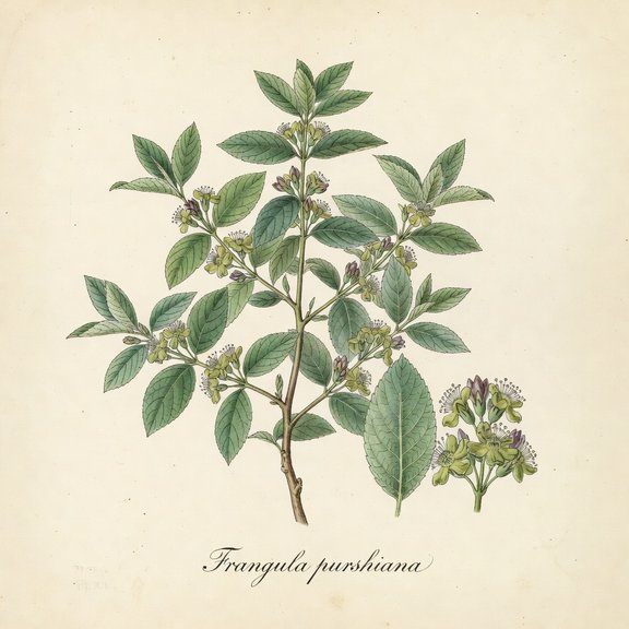 Cascara botanical plate