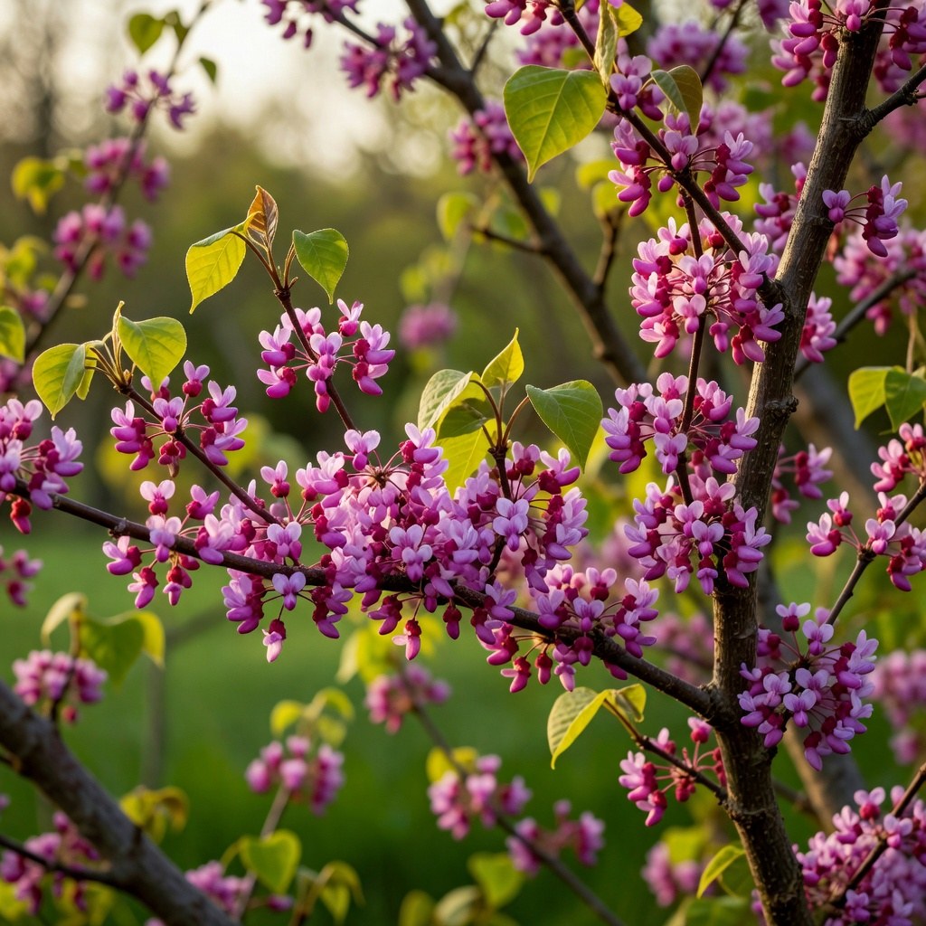 Eastern redbud tree