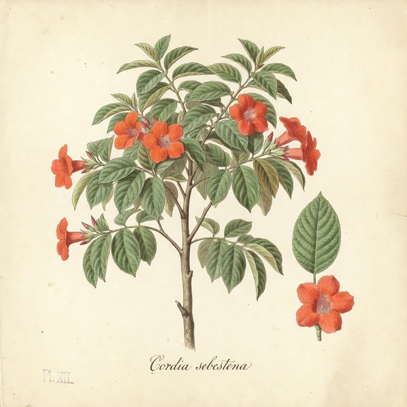 Geiger Tree botanical plate