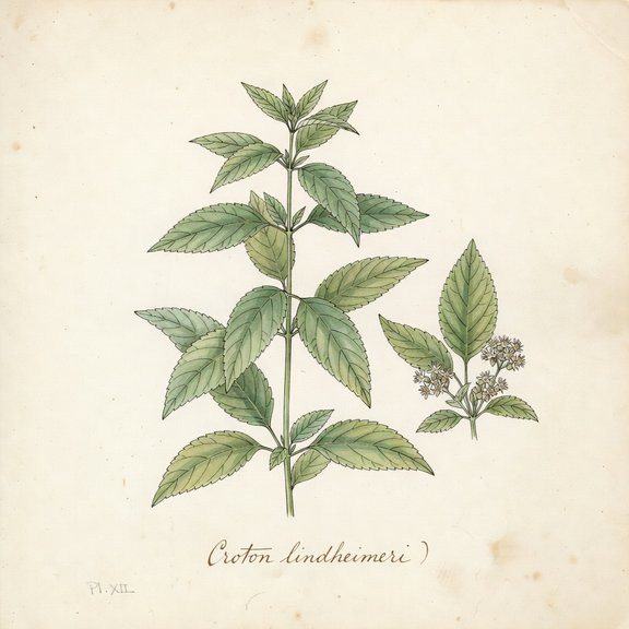 Lindheimer's Doveweed botanical plate