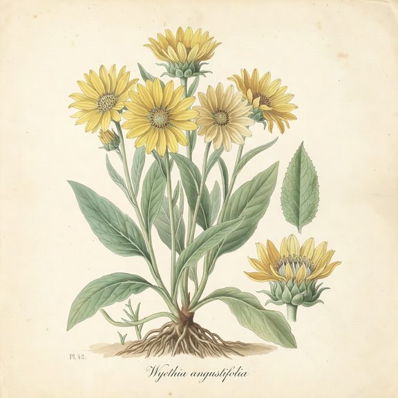 Mule Ears botanical plate