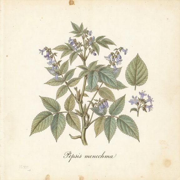 Pepsis menechma botanical plate
