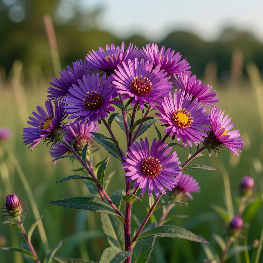 Purple-stemmed Aster