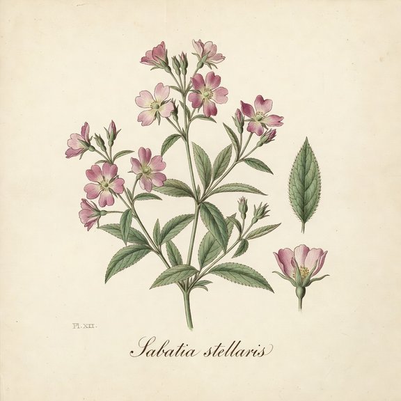 Rose Of Plymouth botanical plate