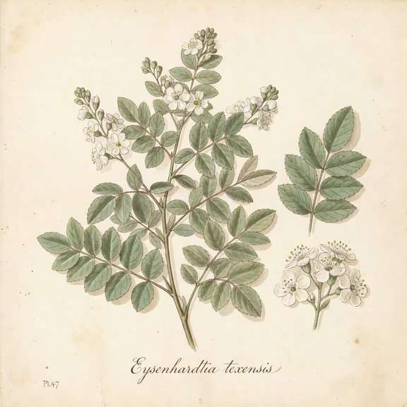 Texas Kidneywood botanical plate