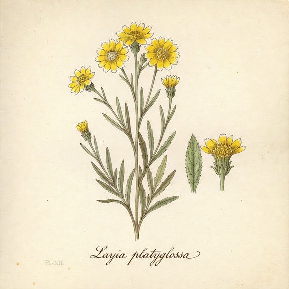 tidy tip botanical plate