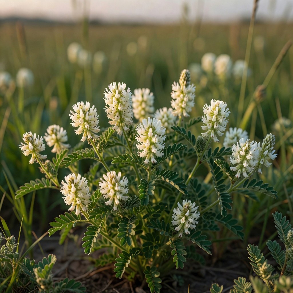 White Prairie Clover