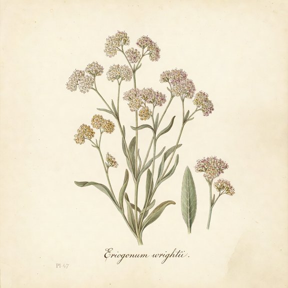 Wright Buckwheat botanical plate